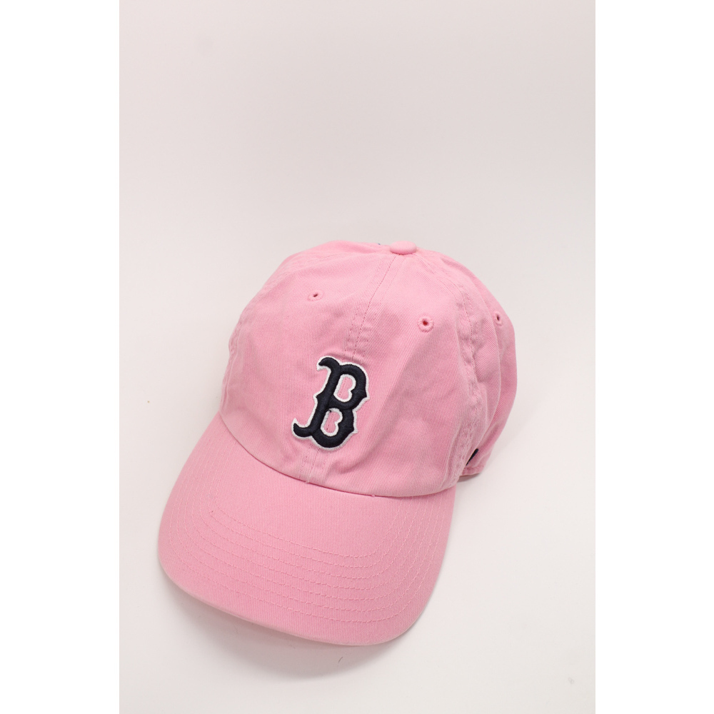 Boston Red Sox kids pink cotton dad cap buckle back 47 brand